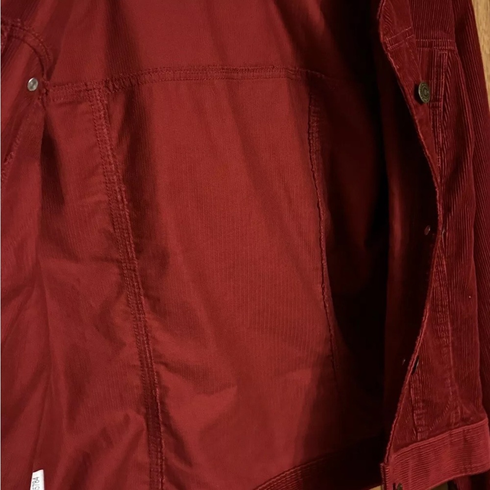 Ann Taylor Loft Rust Red woman’s size 10 corduroy jacket. - Picture 10 of 10